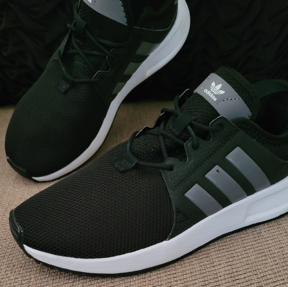 ADIDAS YOUTH X PLR SNEAKERS BLACK GRAY